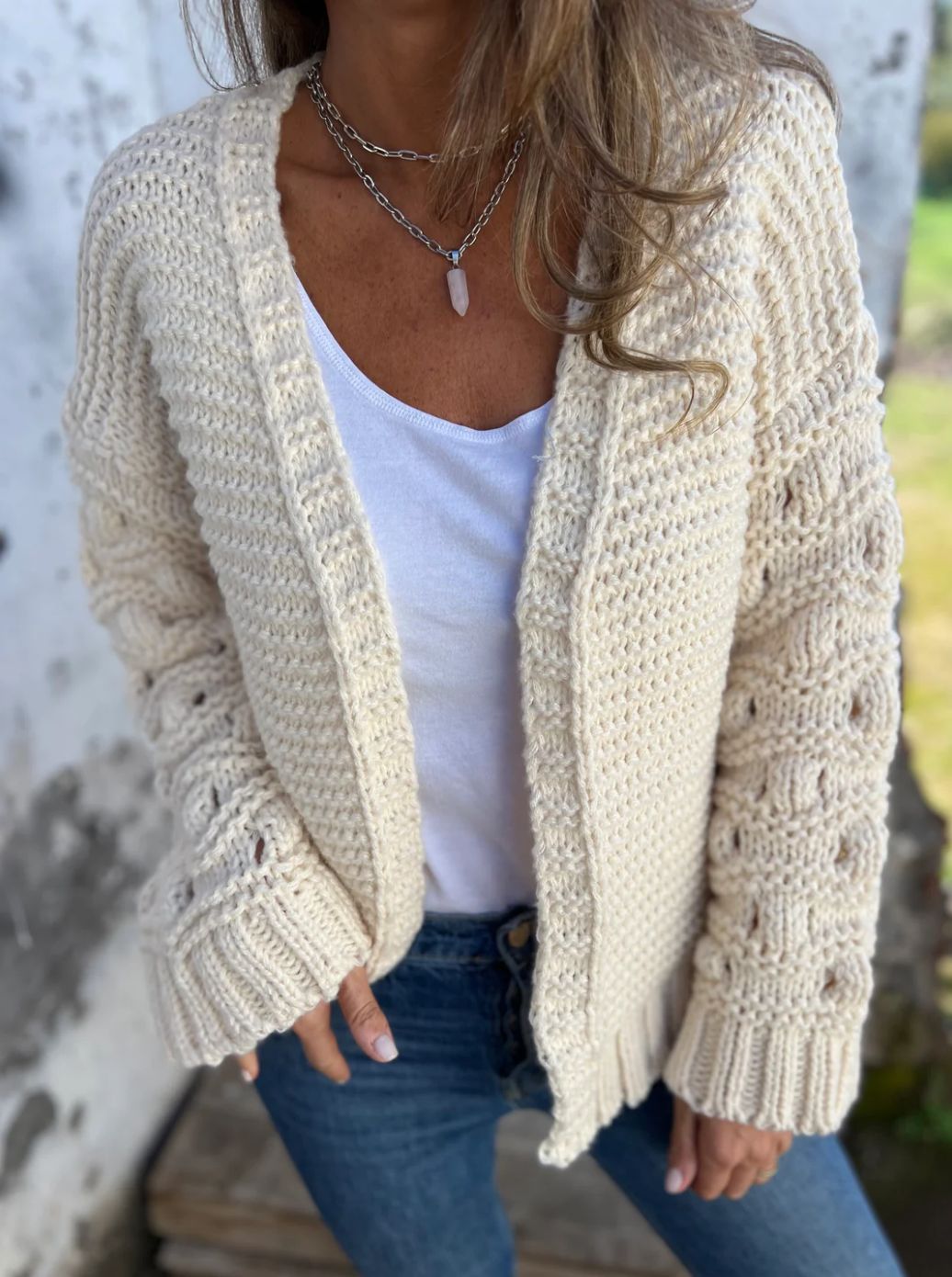 Cardigan en Maille Douce