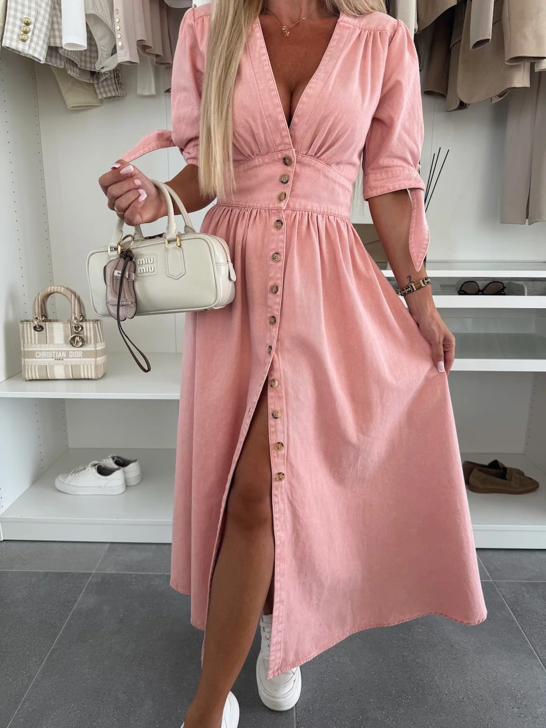 Robe Jean Femme