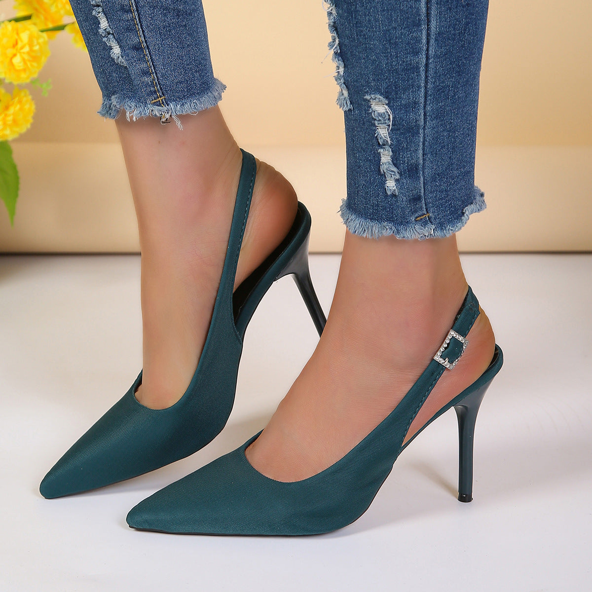 Sandales à Talons Aiguilles Femme
