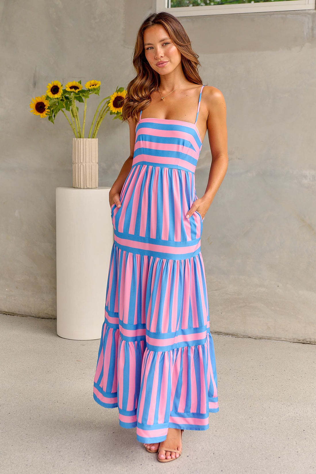 Robe Longue Bohème Été