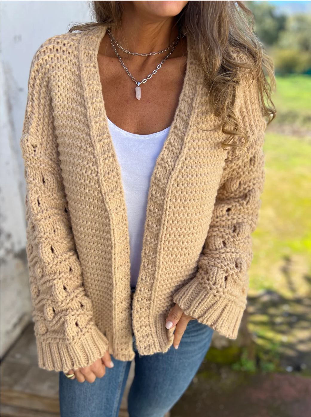 Cardigan en Maille Douce