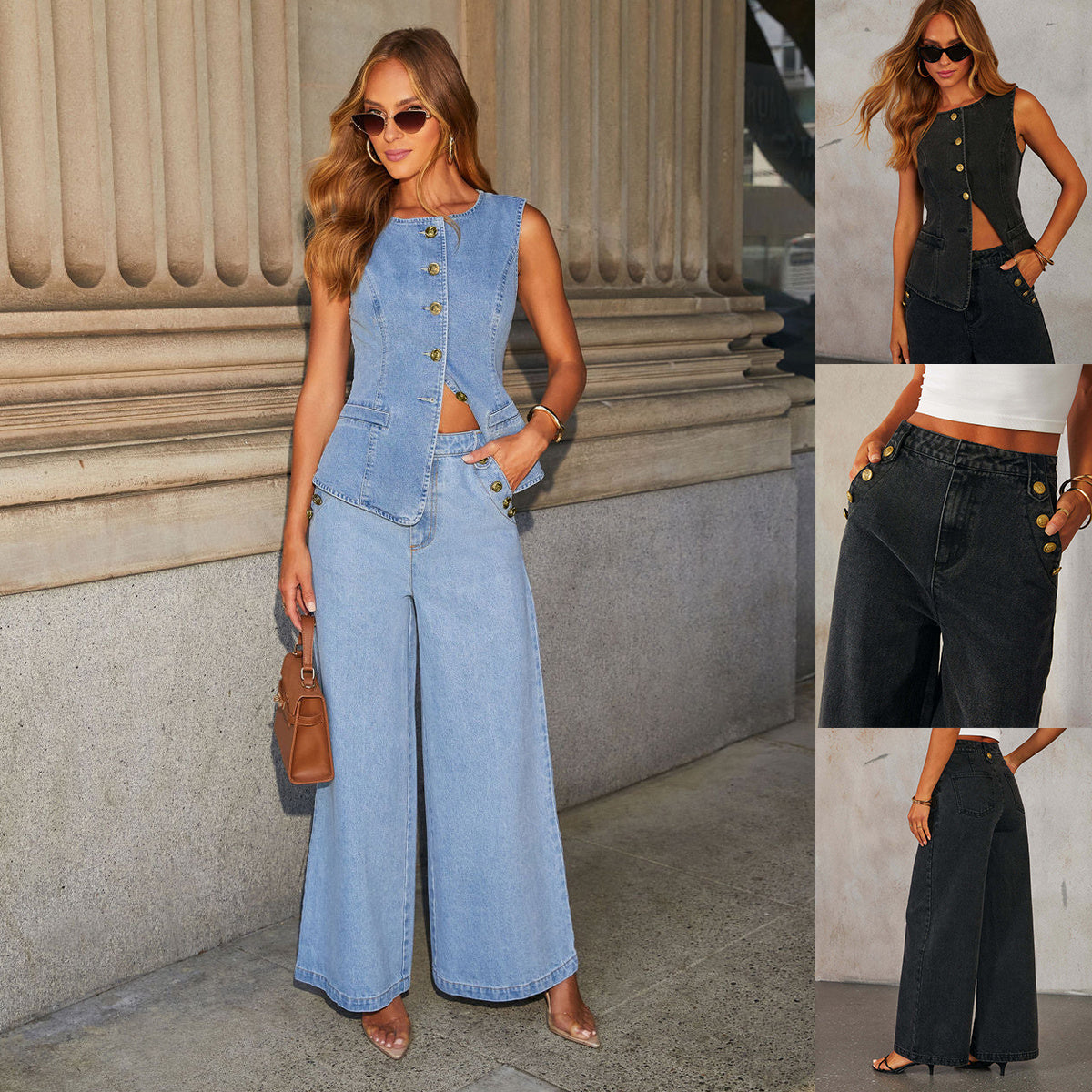 Ensemble Jean Femme Chic