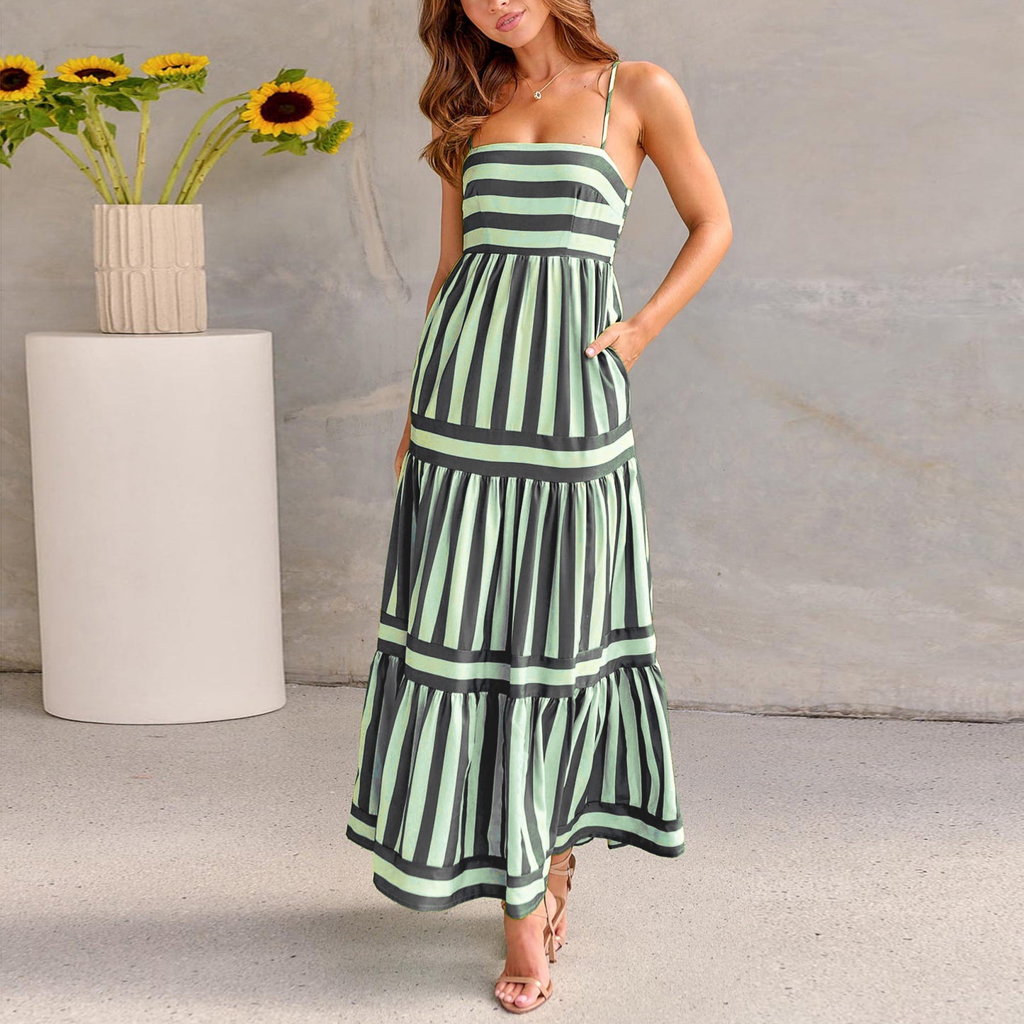 Robe Longue Bohème Été