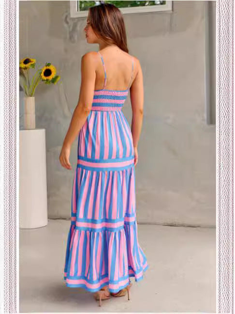 Robe Longue Bohème Été